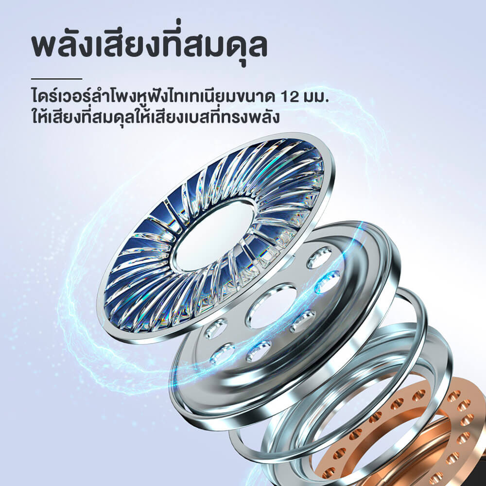 หูฟังไร้สาย TRONSMART SOUNFII R4 - สีดำ